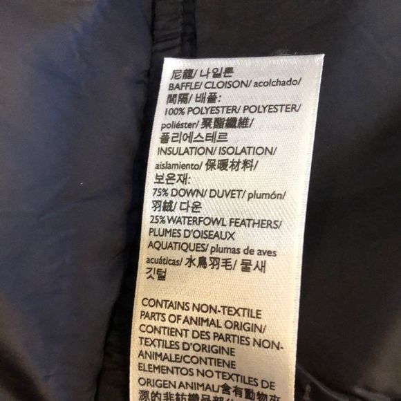 EDDIE BAUER Luna Peak Black Quilted Down Women’s Winter Coat Sz XXL - Picture 6 of 12